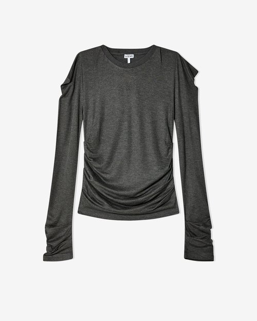 LOEWE Long Sleeve Top - Light Anthracite - S540Y23X38 5693 4518