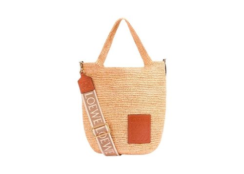 LOEWE Mini Slit Bag - Raffia