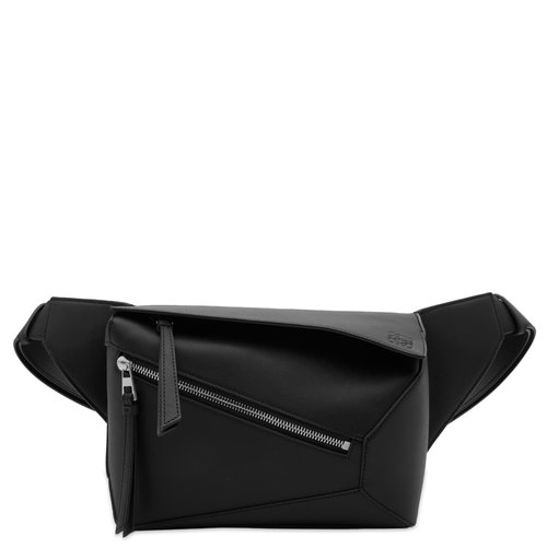 LOEWE Puzzle Edge Small Bum Bag - Black - B510SEBX02-1100