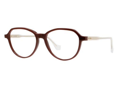 LOEWE Round Eyeglasses - Brick (Lw50010U 068)