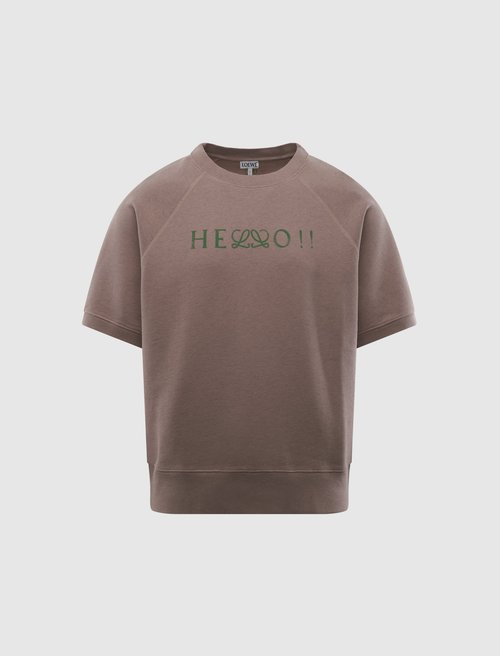 LOEWE Short Sleeve Sweatshirt - H526Y22J78-7200