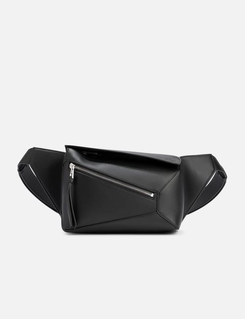 LOEWE Small Puzzle Edge Bumbag - Black