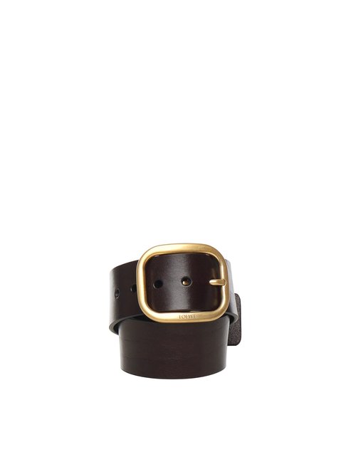 LOEWE Soft Rounded Leather Belt - E619244XAI3110