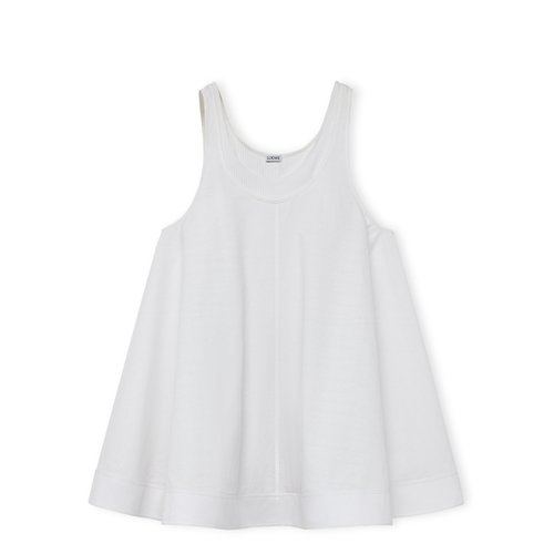 LOEWE Trapeze Dress - White - S359Y09XAV