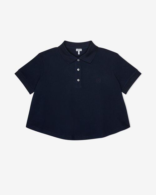 LOEWE Trapeze Polo - Dark Navy - S359Y23XAI