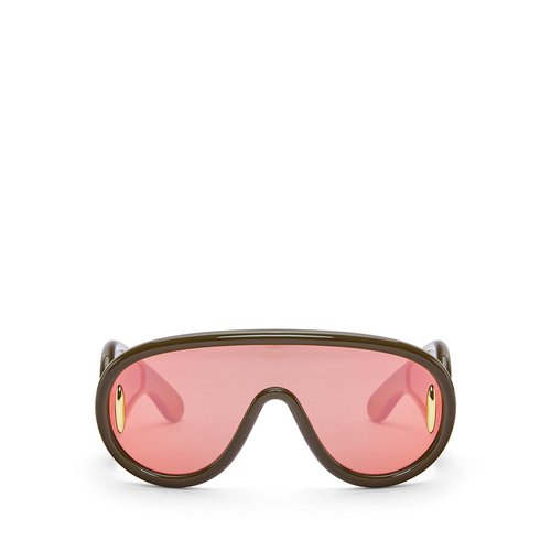 LOEWE Wave Mask Sunglasses - Earth Yellow - G000487X01