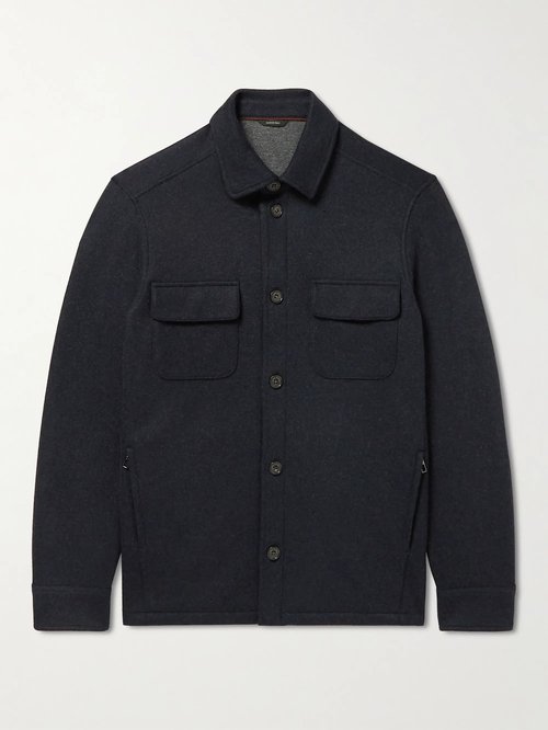 Loro Piana Cashmere-Blend Overshirt - Bz80 - FAL3156-BZ80