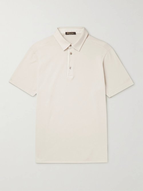 Loro Piana Cotton-Piqué Polo Shirt - A780 - FAI1315 A780