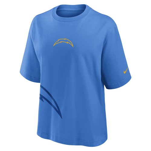 Los Angeles Chargers Boxy Nike NFL T-Shirt - Italy Blue - 01CM48Y97-KK1