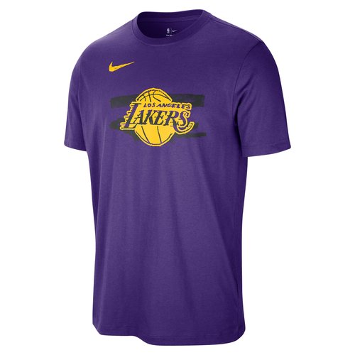 Los Angeles Lakers Courtside Nike NBA T-Shirt - Field Purple - HV6752-504
