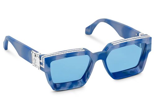 Louis Vuitton 1.1 Millionaires Sunglasses - Blue Transparent
