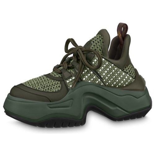 Louis Vuitton Archlight 2.0 Platform - Green/Brown/White - YP1ABHYD