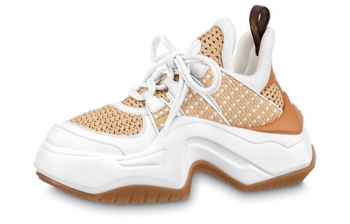 Louis Vuitton Archlight 2.0 Platform - White/Orange/Brown - YP1ABHYS