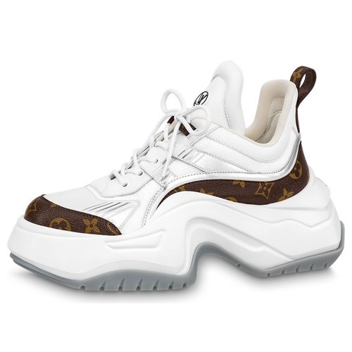 Louis Vuitton Archlight 2.0 Platform - White/Brown/Grey - YP1ABIHL