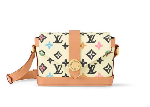 Louis Vuitton by Tyler, the Creator Envelope Wearable Wallet - Vanilla Craggy Monogram