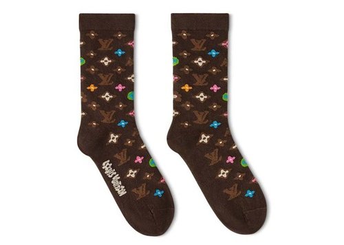 Louis Vuitton by Tyler, the Creator Monogram Craggy Socks - Brown