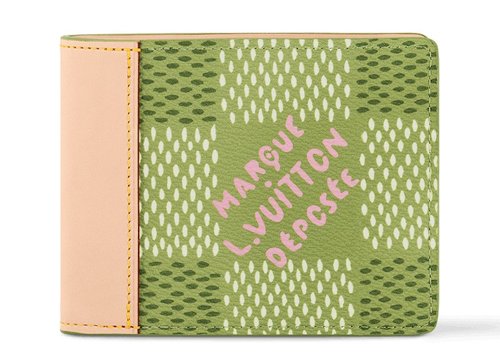 Louis Vuitton by Tyler, the Creator Slender Wallet - Green Damier Golf