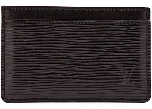 Louis Vuitton Card Holder Epi - Noir Black