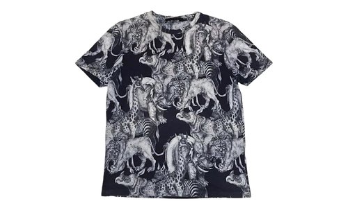 Louis Vuitton Chapman Brothers Allover Animals Short Sleeve Tee 1AI3M - 1AI3M