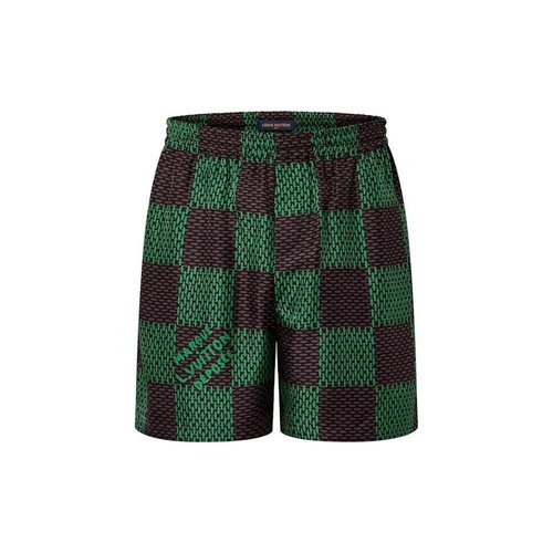 Louis Vuitton Damier Silk Shorts - Jolly Green - YP1AFJ64