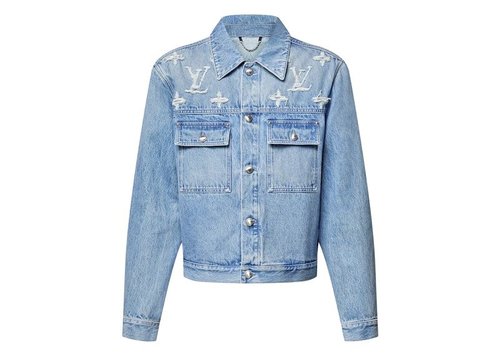Louis Vuitton Denim Trucker Jacket - Indigo - YP1AGING