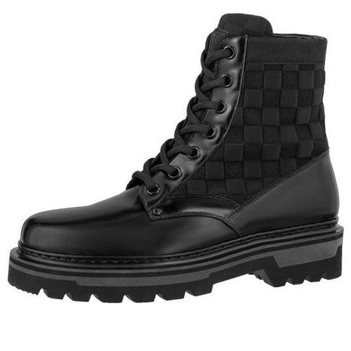 Louis Vuitton Flat Ranger Ankle Boots - Black - YP1A9ACR