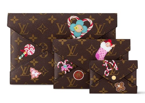 Louis Vuitton Kirigami Pochette - Monogram/Candy Red