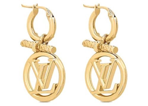 Louis Vuitton Louise Earrings - Gold