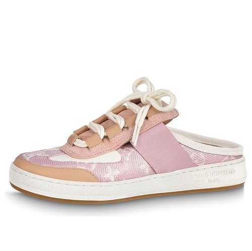 Louis Vuitton Lous Mules - Pink/Orange/White - YP1ABZXE