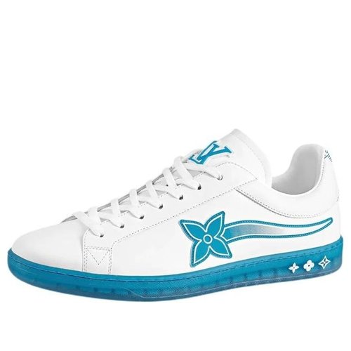 Louis Vuitton Luxembourg Samothrace Trainers - White/Blue - YP1A9FZ3