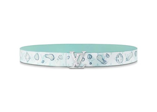 Louis Vuitton LV Aqua 40MM Reversible Belt - Light Blue