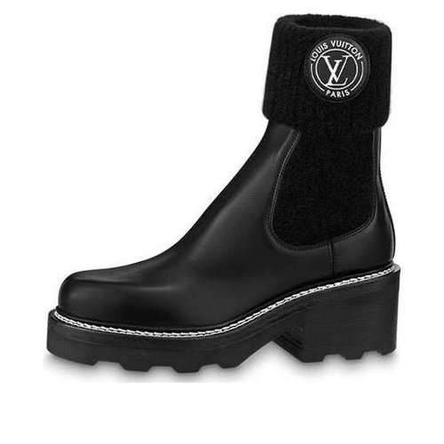Louis Vuitton LV Beaubourg Ankle Boots - Black - YP1AABU1
