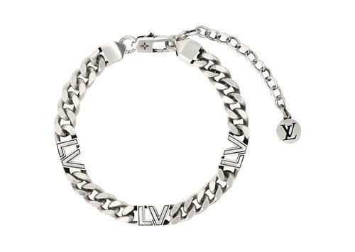 Louis Vuitton LV Club Bracelet - Stearling Silver