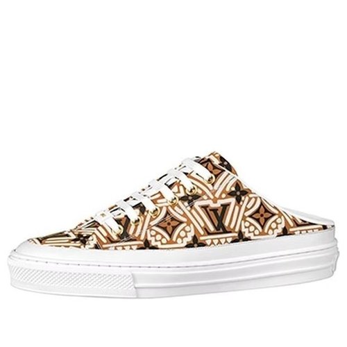 Louis Vuitton LV Crafty Stellar Mules - White/Brown/Black - YP1A85N8