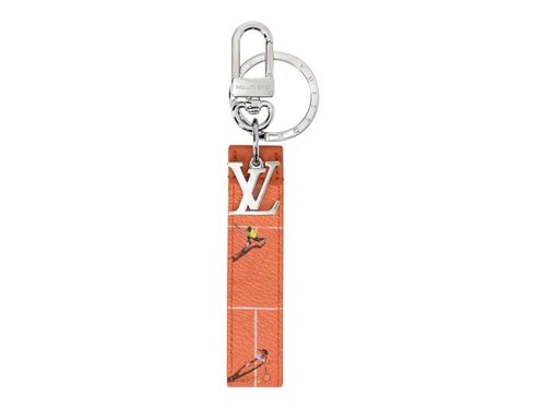 Louis Vuitton LV Dragonne Sport Key Holder And Bag Charm - Tennis Orange