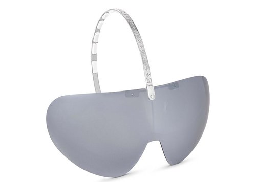Louis Vuitton LV Fiction Mask Sunglasses - Silver (Z2029U)