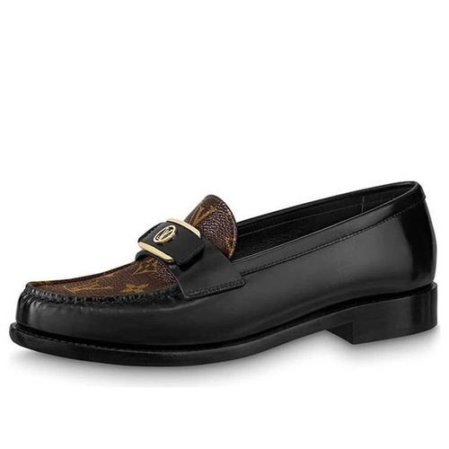 Louis Vuitton LV Loafers - Black - YP1AACXG