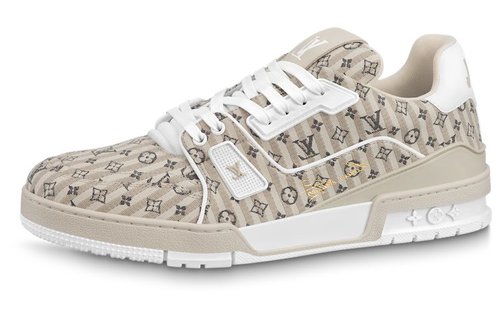 Louis Vuitton LV Trainer - Beige/White/Black - YP1ABG0J