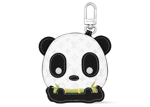 Louis Vuitton LV Panda Bag Charm - White