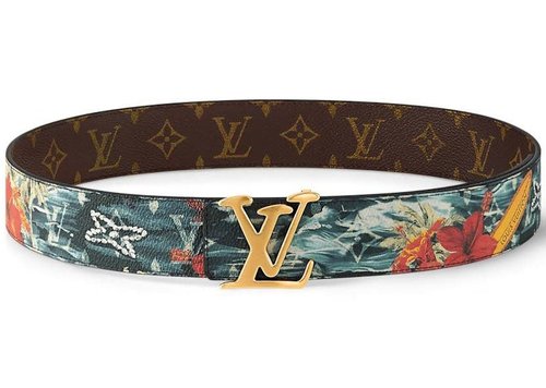 Louis Vuitton LV Tag 40mm Reversible Belt - Blue