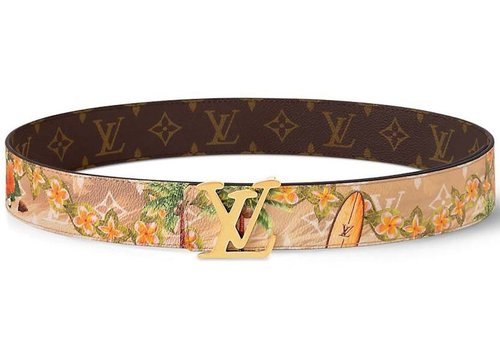Louis Vuitton LV Tag 40mm Reversible Belt - Sand
