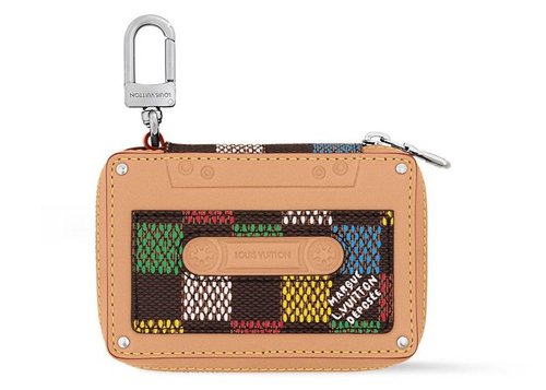 Louis Vuitton LV Tape Key Holder and Bag Charm - Multicolor