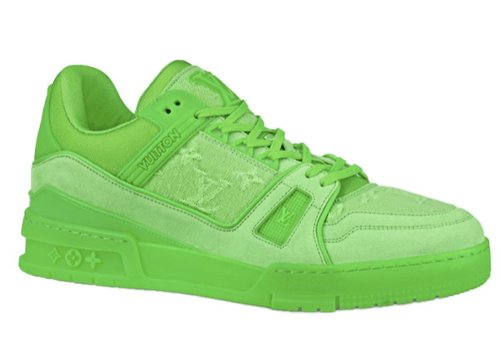 Louis Vuitton LV Trainer - Fluroescent Green - YP1A8KDA