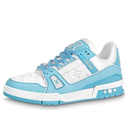 Louis Vuitton LV Trainer - White/Blue - YP1AA6X0
