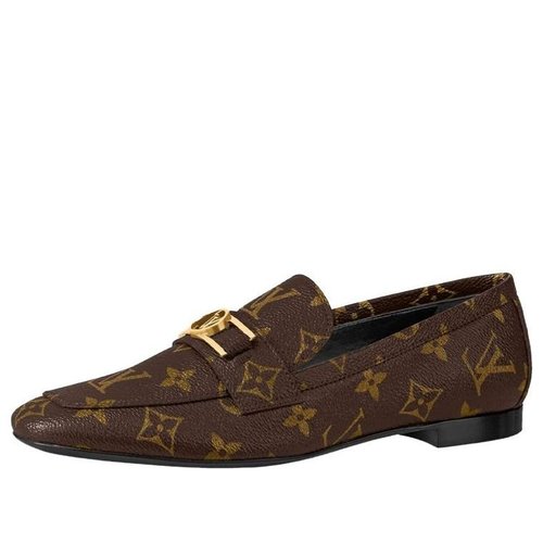 Louis Vuitton LV Upper Case Flat Loafers - Brown - YP1A86NP