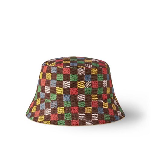 Louis Vuitton LV Vers Damier Reversible Bucket Hat - Brown - 15053M