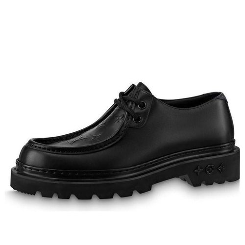 Louis Vuitton Major Loafers - Black - YP1AANSF