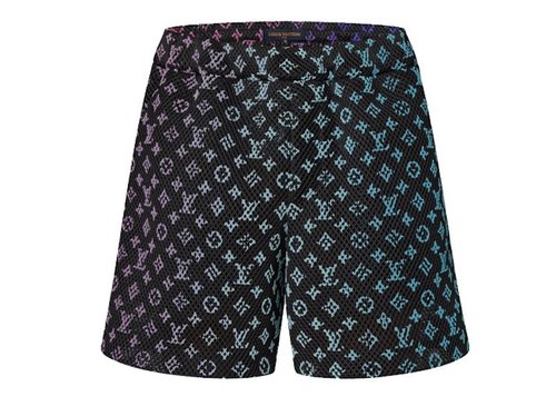 Louis Vuitton Mesh Shorts - Black - YP1A9V7S