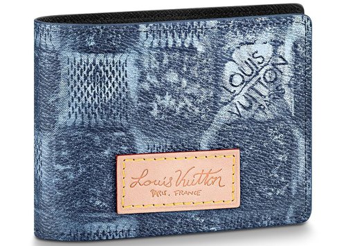Louis Vuitton ple Wallet Damier Salt - Marine