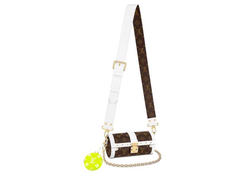 Louis Vuitton Papillon Trunk - White/Brown